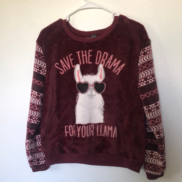 Super soft llama pj top - Picture 1 of 7